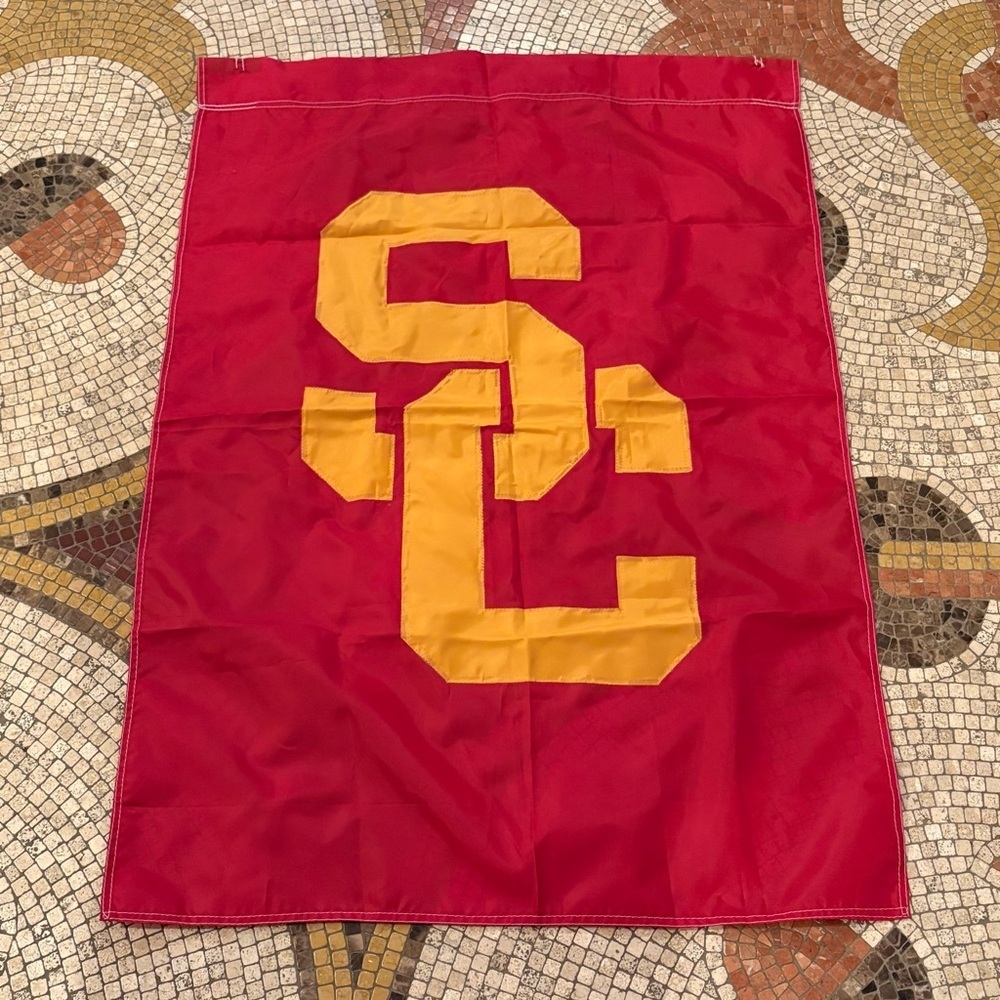 USC Trojans Red and Gold SC Flag 28”x39”